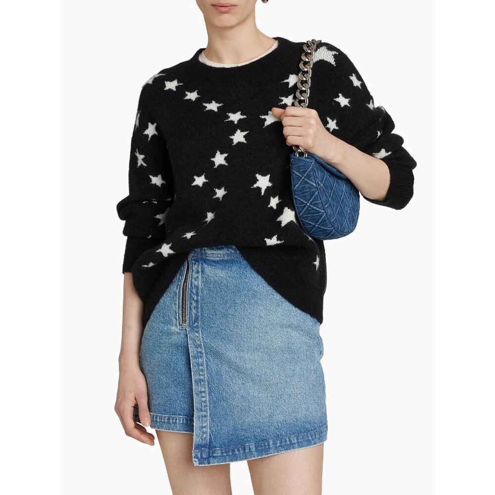 Rails Kana Star black Sweater size S NWOT